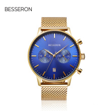 OEM ODM Wholesale custom stainless steel back Japan movement luxury men quartz watches